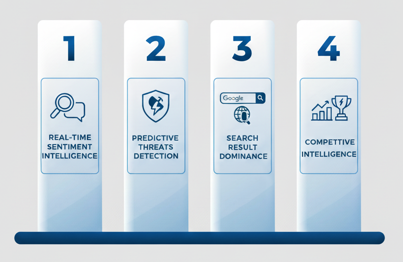 Four Pillars of AI Brand Reputation Management Dominanc